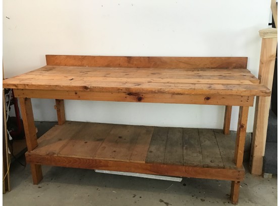 6 Foot Work Bench With Top Cut Out
