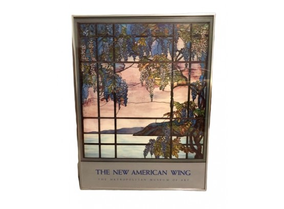 Metropolitan Museum Of Art Framed Tiffany Poster
