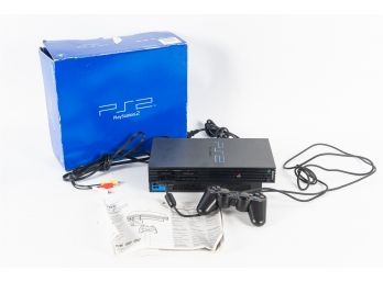 Sony PlayStation 2 PS2 Game Console With Controller