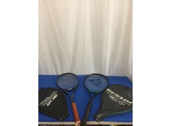 Two Tennis Rackets And Covers Very Good Shape Might Be Something Special