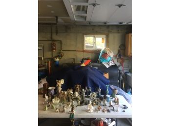 Over 50 Figurines Angels And Whatever’s As One Lot Some Pieces Have Small Piece Missing Or Scratch The Most Pa