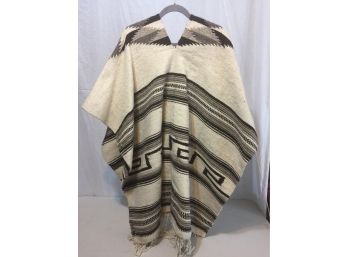 Native American Style Poncho No Rips Or Tears In Great Shape Heavy