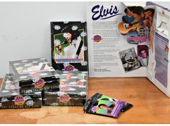 The ELVIS Collection Trading Cards, 4 Unopened Boxes Of Packs