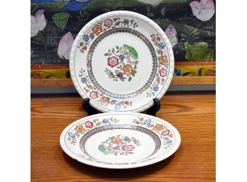 Two Villeroy & Boch Nanking, Scalloped Dishes 8'