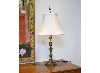 Brass Table Lamp 26'