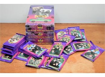THE BEATLES Collection Trading Cards, 4 Boxes Of Unopened Packs, Collectors Binder & 9-Pocket Page Protectors