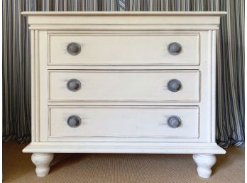 Tommy Bahama White Painted 3 Drawer Dresser