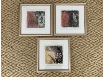 Set Of 3 'Triptych' Abstract Prints