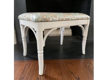 Thomasville Upholstered Painted Bench Seat