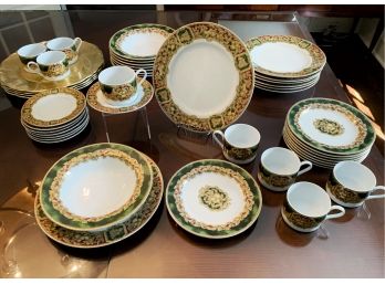 Set Of Serveware By American Atelier 'Harvest' Collection Service For 8