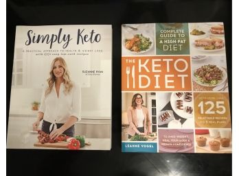 Pair Of Unused KETO Cook Books
