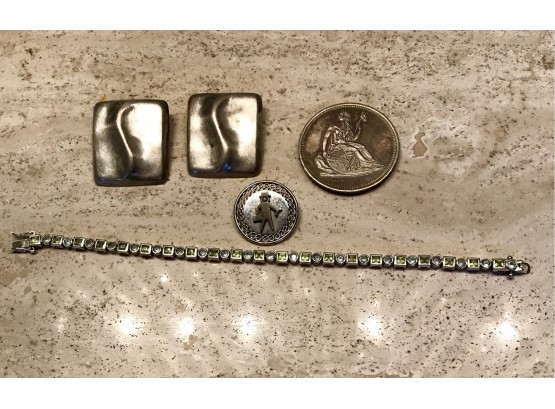 Lot Of Miscellaneous Silver Pieces