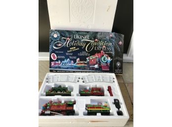 The Lionel Holiday Tradition Express Train Set