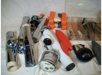 Huge Fishing Item & Accessory  Lot (including Lowrance)  - All Cool & All Quality Lot - DONT MISS THIS LOT !