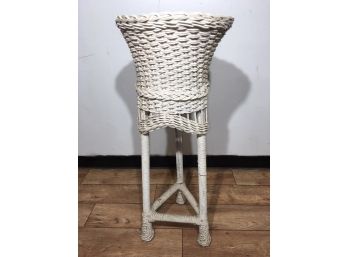 Lovely Vintage Wicker Plant Stand - Circa 1900/1920 - Possibly Heywood Wakefield
