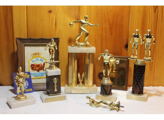 Misc. Mixed Lot Of Vintage Trophies From The 1960's On - Lot #3