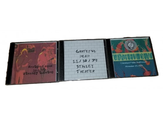 Grateful Dead Bootleg Lot On 9 Cd's Including 11/29/79 Cleveland, 11/30/79 & 12/1/79 Stanley Theater