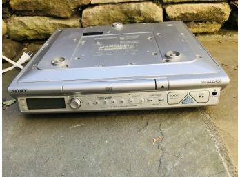 Sony MegaBass Model# ICF-CD543RM  Undercabinet AM/FM Stereo Clock Radio/CD Player