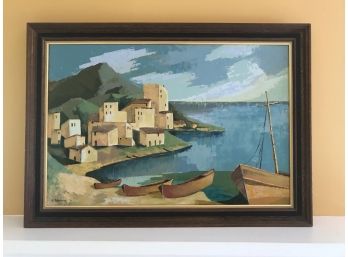 UPDATE - Please Read | Large Mid Century Oil Painting Of Landscape Signed (M. Beaudette) And Dated (1971)