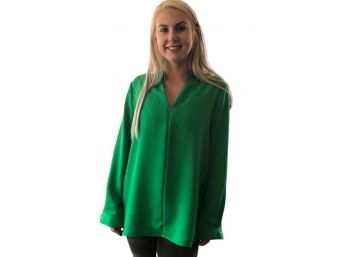 Lord And Taylor Emerald Green Tunic, Size M