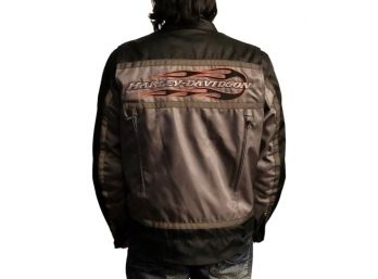 Harley-Davidson Men's Jacket Motorcycle Pads, Size Large  (RETAIL $598.00)