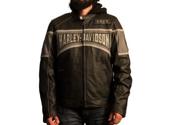 Harley-Davidson Men's Leather Jacket, L