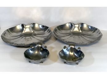 The WIlton Company - Pewter Shell Dishes