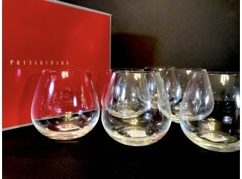 Pottery Barn - Stemless Wine Glass - Set Of 6