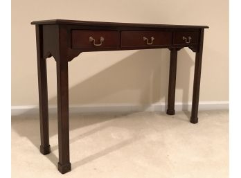 Regency Style - 3 Drawer Console Table