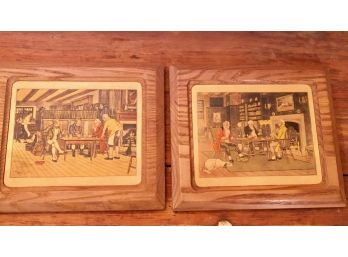 Two Framed Art Products By Three Mountaineers