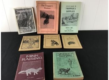 Vintage Trapping Books