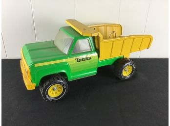 Green And Yellow TONKA Dump Truck