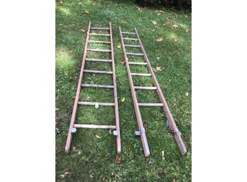 Vintage Wood Ladders