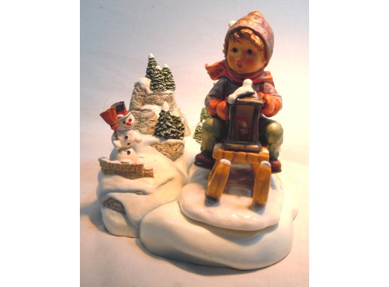Hummel Goebel Figurine Ride Into Christmas 396/I TMK 6