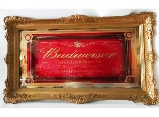 Large 58'x 34' Budweiser Millennium Bar Sign