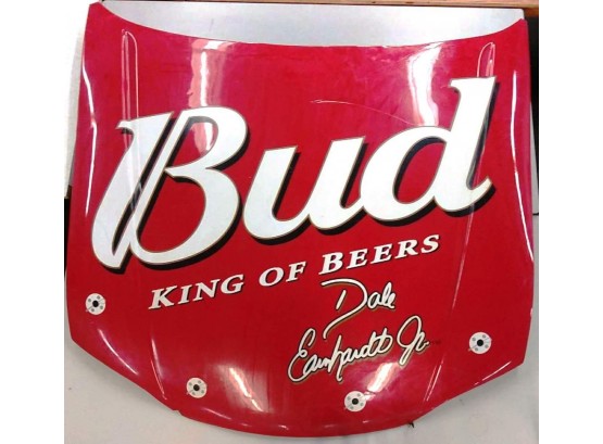 Dale Earnhardt Jr. Bud King Of Beers Full-Sized Car Hood Replica