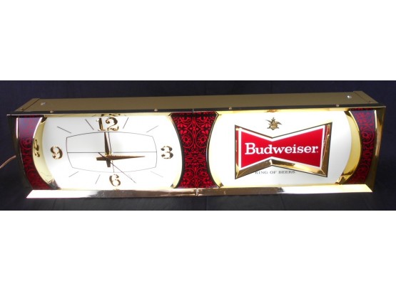 Vintage Budweiser Sign Model 025-101 'Baroque Bow Tie'