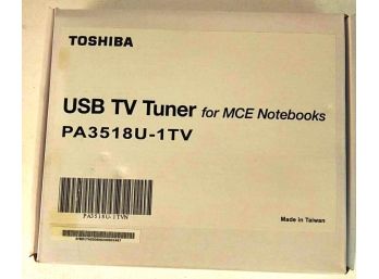 Toshiba PA3518U-1TV TV Tuner For MCE Notebooks NIB