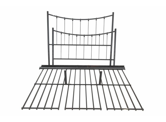 Queen Size Wrought Iron Style Bed Frame