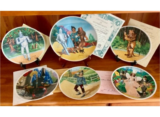 Wizard Of Oz & Gone With The Wind  Knowles Plates ~ Lot # 3 ~