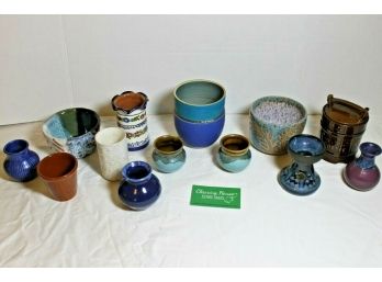 Lot Of 13 Earthenware With Soholm Stento, Neher, VDN, Kylemore, Made In Japan, Cypress & Lots More