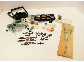 Grab Bag Beads, Buttons & Accessories Mixed Lot