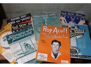 Sheet Music Collectionincluding Roy Acuff, Gene Autry, Sons Of The Pioneers, Al Dexter & More