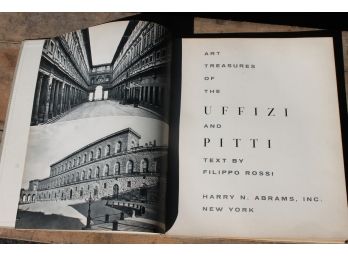 Art Treasures Of The Uffizi And Pitti Text By Filippo Rossi Book