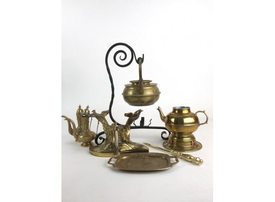 Collection Of Brass Décor Items