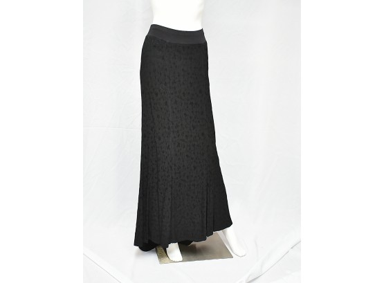 Xcvi Embroidered Maxi Skirt - Black - Size M