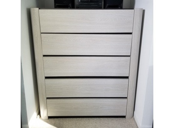 Modern White Wood Dresser