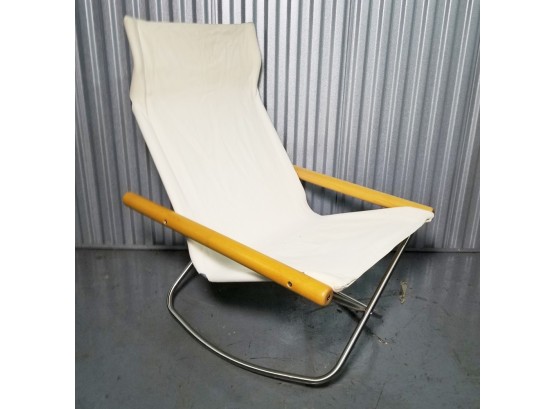 Mid Century Takeshi Nii 'NychairX' Folding Lounge Chair