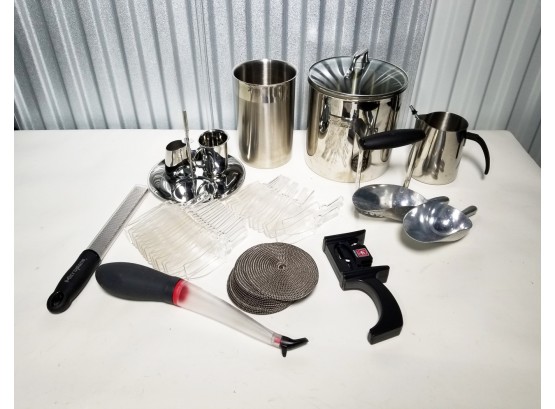 High End Kitchen Assortment - Georg Jensen, Alessi, All Clad And More!