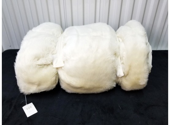 New Restoration Hardware Luxe Faux Arctic Fox Fur Sleeping Bag (MSRP $219)